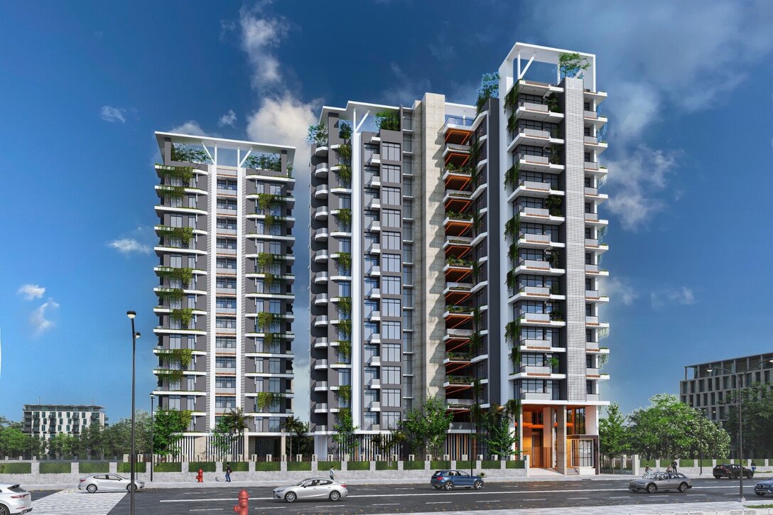 Modern City 2 - ongoing residential apartment project by MAK Group BD
