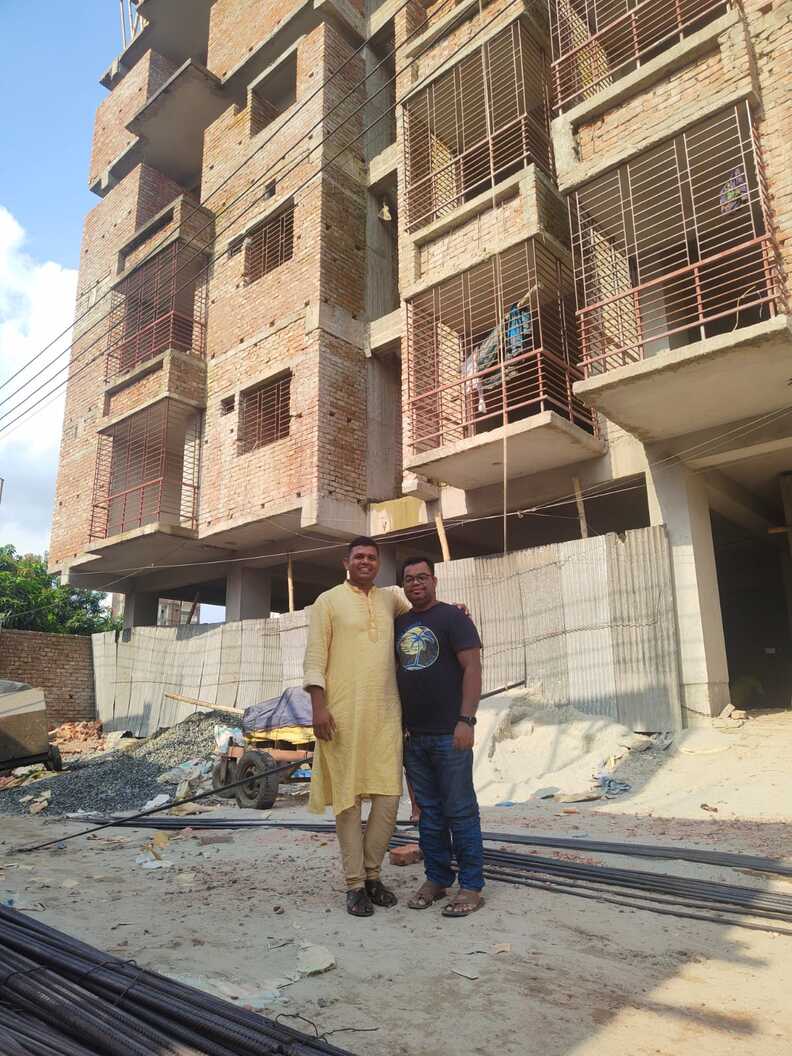 MAK Group BD team site visit near Uttara Motor Relocation Station, Dhaka